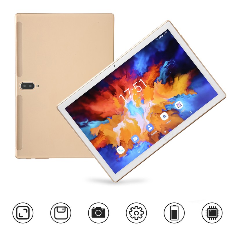 10.1 Inch Tablet 128GB ROM 8GB RAM 5G WiFi 1920x1200