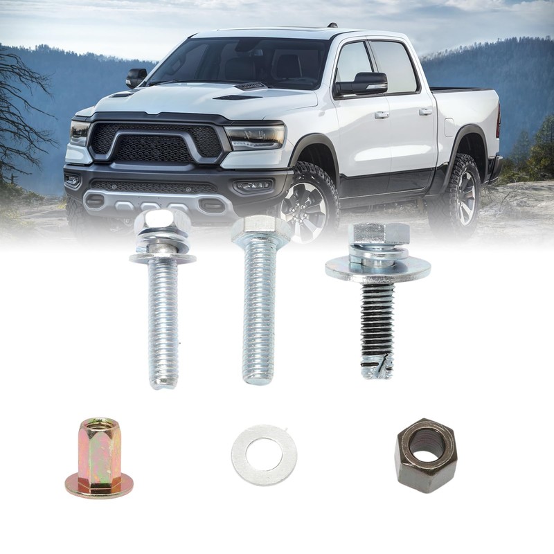 AUROLYNNE 68193128AB Sidestep Hardware Kit Fit for Ram 3500 2500