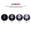 Chanzon 20 pcs Pre-Wired 3mm White LED Diode Lights (Clear