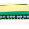 Sweda Recycled Notebook & Pen Set, Green & Beighe, Wire