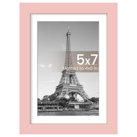 upsimples 5x7 Picture Frame, Pink 1 Pack