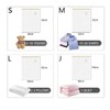 Vacuum Storage Bags Space Saving for Clothes, Bedding, Pillows, Reusable