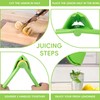 Lmfeg Lime Squeezer Handheld, Manual Fold-Flat Space-Saving Hand Juicer Squeezer