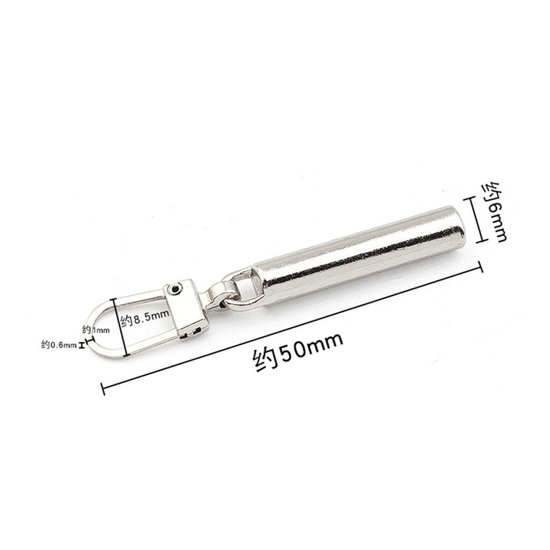 ZiSyouMa Zipper Puller Repair Replacement Zipper Repair Kit, Metal Zipper