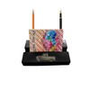 Min Pick Up ref147 on a BLACK desk office tidy
