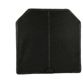 vhbw Activated Carbon Filter compatible with Miele DA 249-2, DA 249-4, DA 446, DA 446-4 Extractor Fan - 24.5 x 24.5 x 2 cm, activated carbon