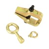QWORK Auto Body Repair Pull Clamp, 5 Ton Top and