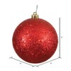 Vickerman 6" Red Sequin Ball Ornament 4 per Box