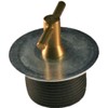 Shaw Plugs 52003-1 Turn-Tite Expandable Neoprene Rubber Plug with Brass