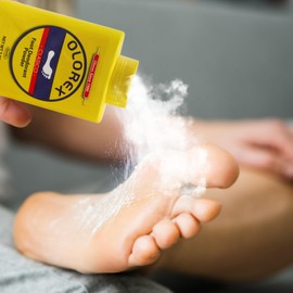 Olorex Foot Deodorant Powder, Long-Lasting Effect, 2-Pack of 7.05 Oz Powder Bottles