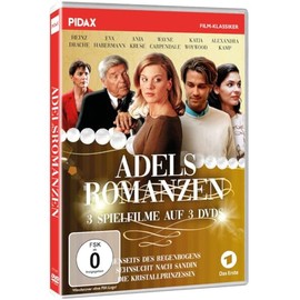 Adelsromanzen / Die komplette 3-teilige starbesetzte Filmreihe: JENSEITS DES REGENBOGENS + SEHNSUCHT NACH SANDIN + DIE KRISTALLPRINZESSIN (Pidax Film-Klassiker) [3 DVDs]