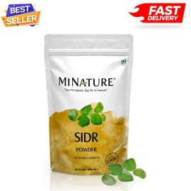 minature Sidr Powder by mi nature | 227g (8oz) (0.5 lb) | Sidr leaves Powder for hair