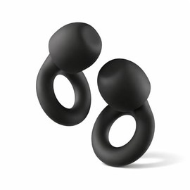 Tapones para Oídos para Dormir 45dB, Tapones Auditivos Antiruido de Silicona Reutilizables con Puntas de Repuesto en 4 Tallas, Canceladores de Ruido p