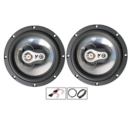 Malita Hyundai Tuson Speaker upgrade Front Door Fli car speakers 6.5" 17cm + Rings 210W