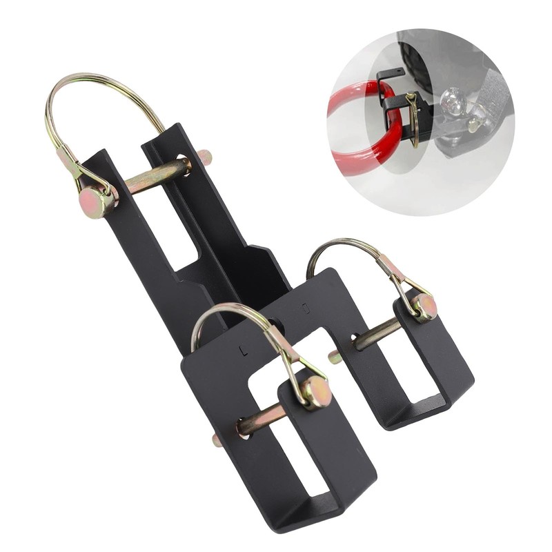 Universal Trash Can Coupler to Hook Multiple Wheeled Trash Containers