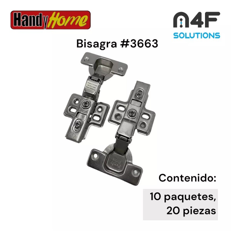 Handyhome Bisagra Handy Home 11.5 Cm X 6.2 Cm 10paq