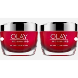 Olay Regenerist Plus Micro Sculpting Cream, 1.7 Ounce (Pack of 2)