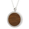 NaturSchatulle Necklace with Pendant Wood Engraving Necklace Wooden Pendant Locket