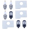 Adefol Air Fuel Filter Spark Plug Kit Replacement Parts for