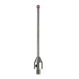 CMM Touch Probe Stylus 3mm Ruby Ball Tips M4 Thread Tungsten Carbide Stem 50mm Long A-5003-3680