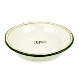 Porcelain French Absinthe Coaster/Saucer, 2f25, Green/Gold