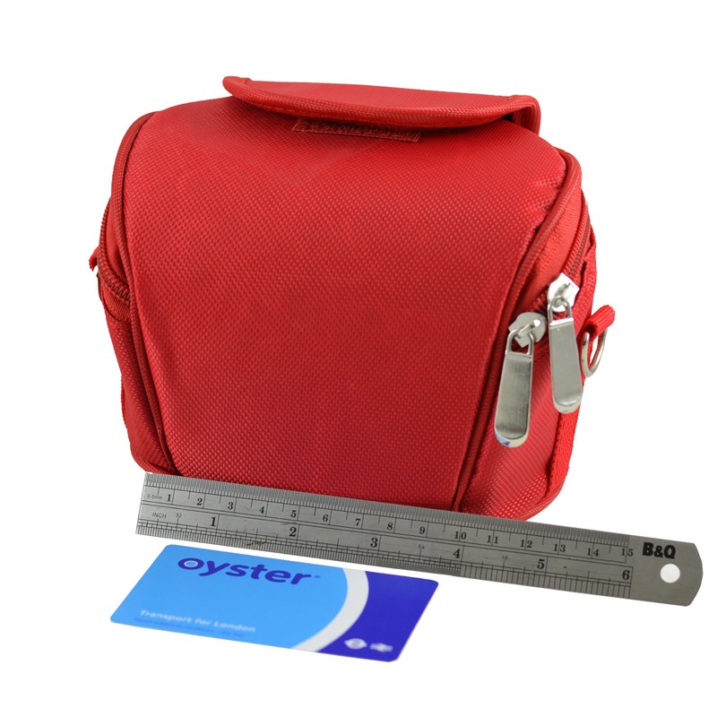 AA1 Black ARS Red Camera Case Bag for Nikon Coolpix