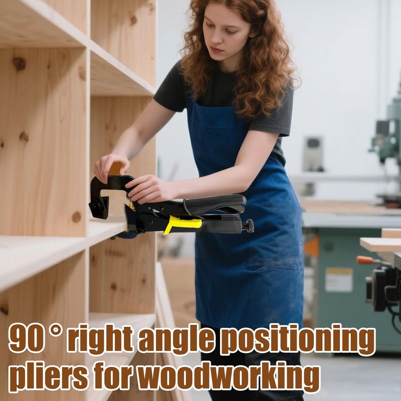 Corner Clamp - Right Angle Woodworking Jig Tools,Heavy-Duty Ergonomic Positioning
