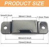 4PCS Small Metal Tape Measure Holder Clip Measuring Tape Belt