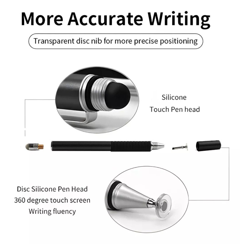 Contaeras Stylus Punta Fina De Disco Precisión Doble Punta para