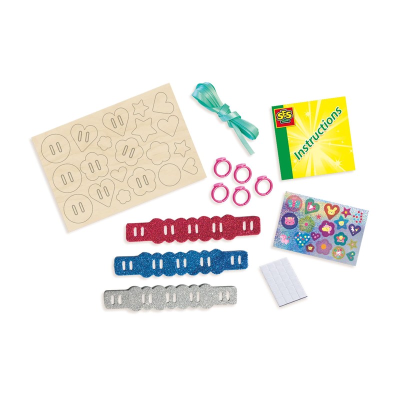 SES Creative 14028 - Easy Rings and Glitter Bracelets