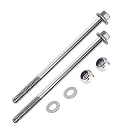 304 Stainless steel Front Control A-Arm Bolt Kit for Polaris UTV's 2008-2019 RZR Ranger 570 800 900 1000 Diesel XP HST,7519087(2 Pack)