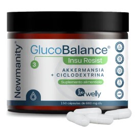 Glucobalance InsuResist con Berberina, Canela Ceylon, cido Alfa Lipoico y L-Triptofano - 75 dias - Suplemento para Bienestar con Capsulas Veganas...  