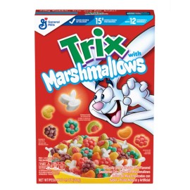 General Mills 🟢 New Exclusive TRIX with Marshmallows Sweetened Corn Puffs Cereal 9.9oz