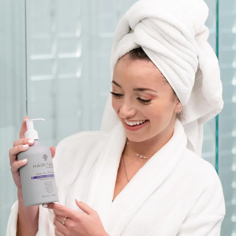 Champú Y Acondicionador Hairitage Pass On The Brass Purple