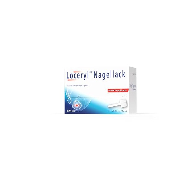 Nagelpilz, 1,25 ml Loceryl Nagellack gegen Nagelpilz, 1,25 ml, gegen