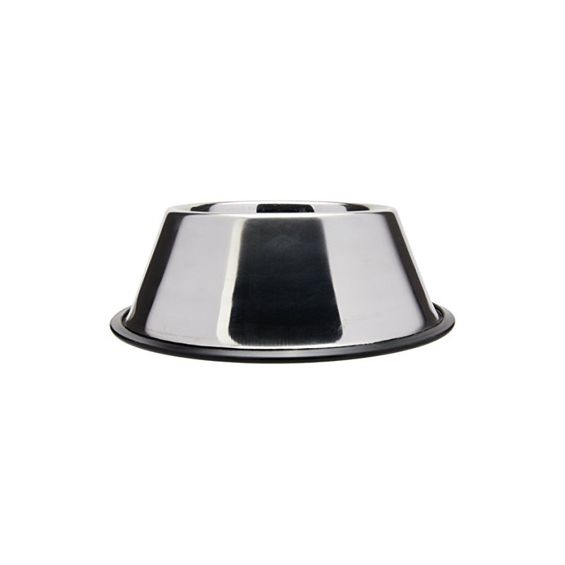 Fancy Pets Plato de Acero Inoxidable para Perro de Orejas