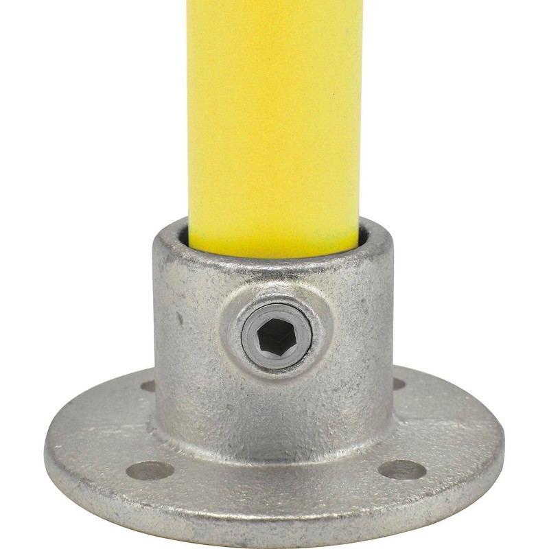 Global Industrial 1-1/2" Size Medium Flange Pipe Fitting (1.94" Fitting