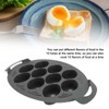 10 Holes Egg Poacher Insert Easy Release Portable Multifunctional Egg