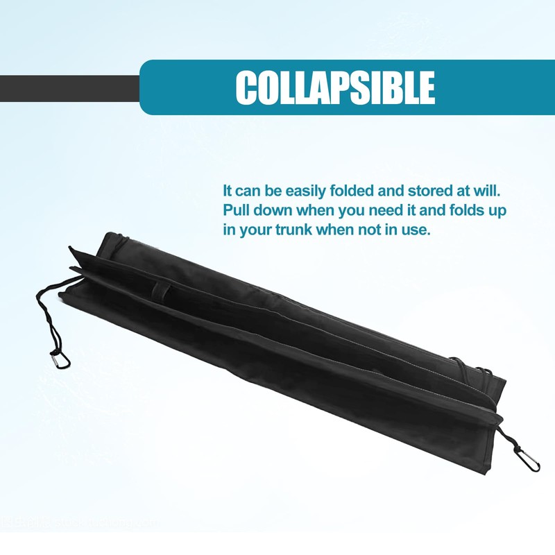 Universal Foldable Car Trunk Bumper Guard Mat Rear Bumper Protector,