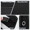 NAFJYR 4 Pcs Car Side Storage Pocket, Pu Leather Car