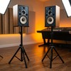 Heavy-Duty Studio Monitor Stands (Pair) - Adjustable Height 29" to