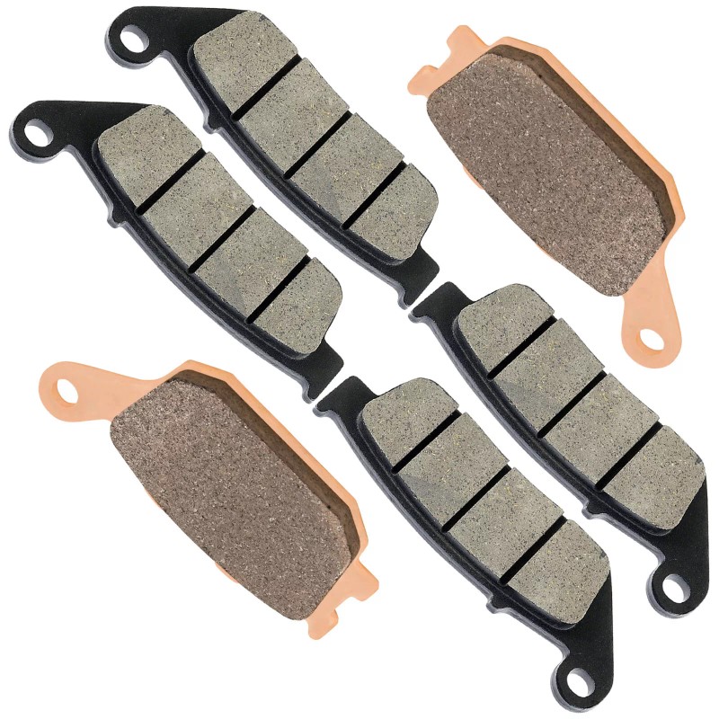 Caltric Front And Rear Brake Pads for Honda CB600F CB600F2