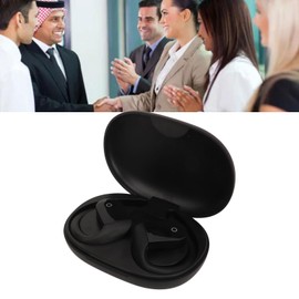 Translator Earphones, Binaural Fingerprint Control 5.3 Language Translator Earbuds 144 Online Language for Business (Black)