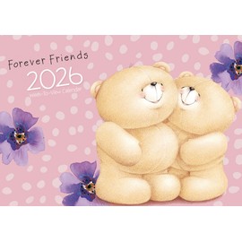 Forever Friends WTV Planner A4 Calendar 2026 + Exclusive Limited Edition Pen