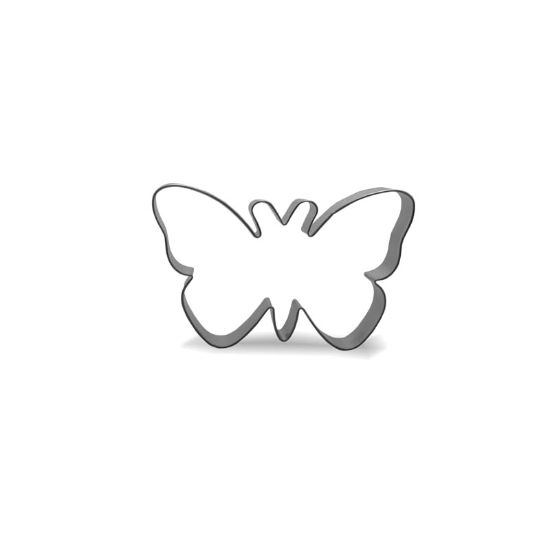 Keewah 4.7 inch Butterfly Cookie Cutter - Stainless Steel