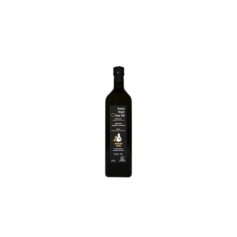 Melissakis Family Certified ORGANIC Extra Virgin Olive Oil 1Lt(33.81 Fl