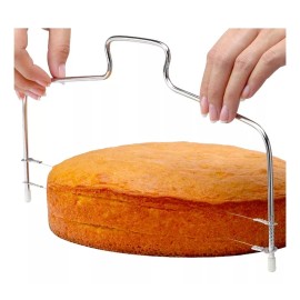 Aleissi Nivelador Rebanador Cortador Pastel Reposteria Cocina 33 Cm