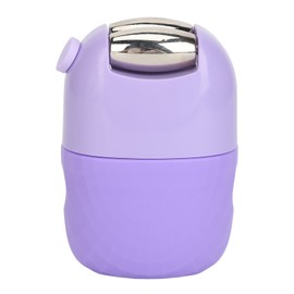 Ice Face Roller Tray Reusable Multifunctional Facial Massage Silicone Metal Roller Ice Mold for Beauty Purple