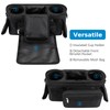 Accmor Universal Stroller Organizer with Insulated Cup Holder Detachable Phone