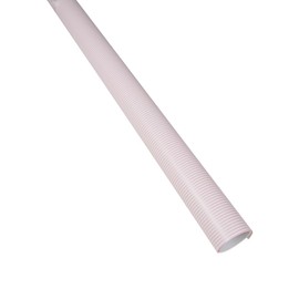 Caspari Oxford Stripe Gift Wrapping Paper in Petal Pink - 30" x 8' Roll, 2 Rolls